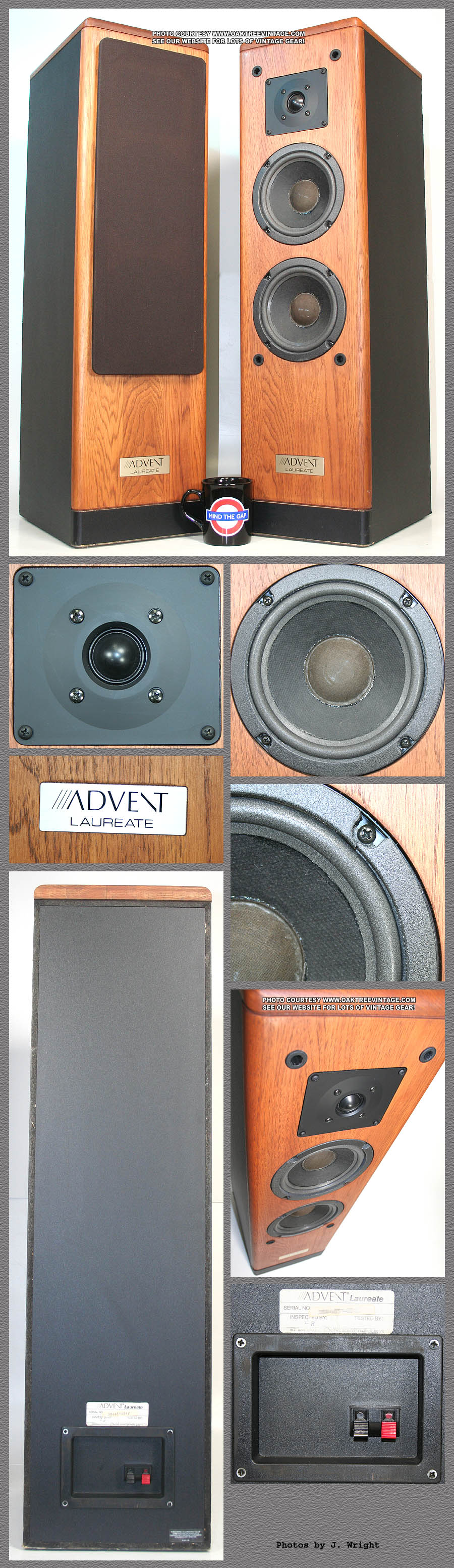original large advent speaker wiring